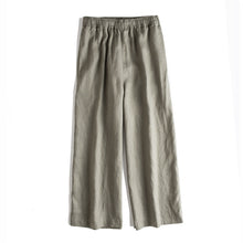 Load image into Gallery viewer, Loose Linen Casual Pants Women Straight Leg pants
