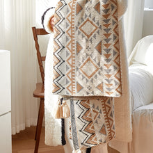 Load image into Gallery viewer, Soft Throw Blankets, Cozy Knitted Throw, Acrylic Blanket for Winter
