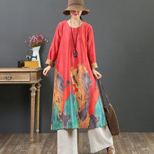 Load image into Gallery viewer, Women Casual Colored Prints Dress
