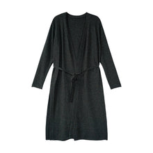 Load image into Gallery viewer, Women Wool Cardigan Sweater, Knit Open Front Cardigan, Oversized Long Sweater
