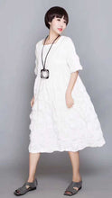Load image into Gallery viewer, Women Summer Cute Cotton Doll Dress Long Clothes Q1953A
