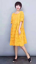 Load image into Gallery viewer, Women Summer Cute Cotton Doll Dress Long Clothes Q1953A