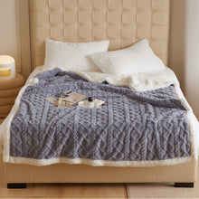 Load image into Gallery viewer, Soft Chunky Blanket, Fuzzy Throw Blanket, Cozy Blanket for Bed