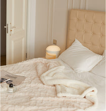 Load image into Gallery viewer, Chunky Knit Blanket, Fuzzy Throw Blanket, Cozy Blanket for Bed
