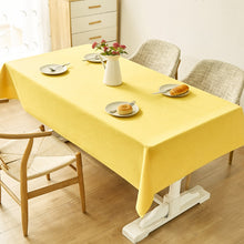 Load image into Gallery viewer, Linen Tablecloth In Various Colors. Table Linen. Natural Organic Tablecloth.Custom Linen Fabric Tablecloth
