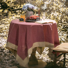 Load image into Gallery viewer, Linen Tablecloth Rustic Tablecloth For Wedding Round,Square,Rectangular Table Linens. Custom Linen Fabric Tablecloth
