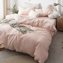 Load image into Gallery viewer, Pure Color Luxurious 100%Linen Bedding Set

