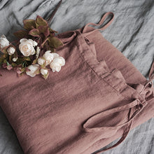 Load image into Gallery viewer, Summer Cool Pink Linen Strap Dresses Women Loose Sundress Q19063
