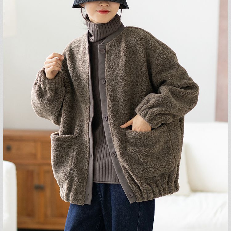 Women's Winter Coats, Ladies Winter Coats Jackets for Women Free SizeUS 12-14, UK 16-18, EU 42-44 / Brown