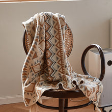 Load image into Gallery viewer, Soft Throw Blankets, Cozy Knitted Throw, Acrylic Blanket for Winter
