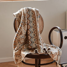 Load image into Gallery viewer, Soft Throw Blankets, Cozy Knitted Throw, Acrylic Blanket for Winter