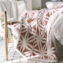 Load image into Gallery viewer, Soft Throw Blankets,Thick Weighted Blanket, Chunky Wool Blanket