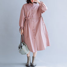 Load image into Gallery viewer, Agaric Lace Pink Casual Loose Women Dress
