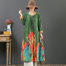 Load image into Gallery viewer, Women Casual Colored Prints Dress
