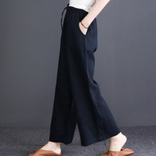 Load image into Gallery viewer, Linen Wide Leg Casual pants For Women K2734
