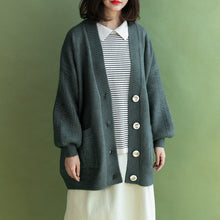 Load image into Gallery viewer, Women Casual V-Neck Sweater Coat Z9299
