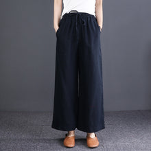 Load image into Gallery viewer, Linen Wide Leg Casual pants For Women K2734
