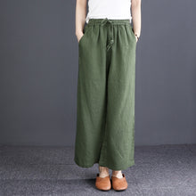 Load image into Gallery viewer, Linen Wide Leg Casual pants For Women K2734