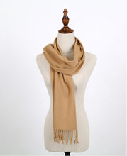 Load image into Gallery viewer, Pure Colors Fahion Wool Winter Warm Long Scarf Width Shawl Women Accessories J1102A - FantasyLinen
