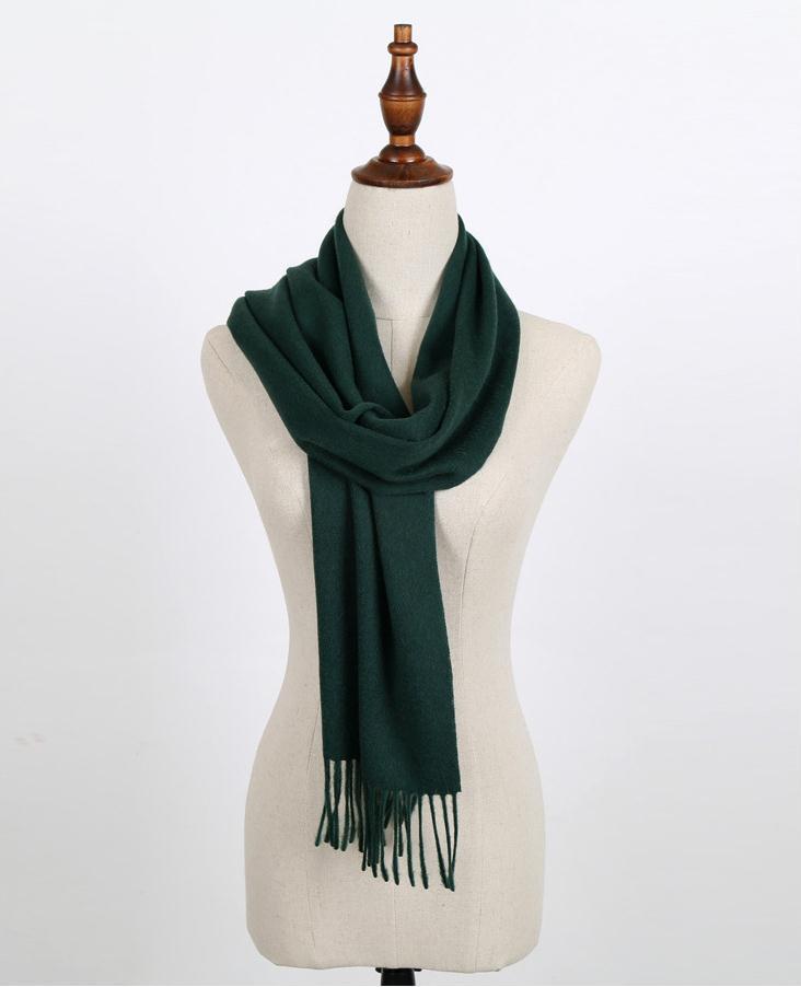 Pure Colors Fahion Wool Winter Warm Long Scarf Width Shawl Women  Accessories J1102A