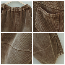Load image into Gallery viewer, Retro Plus Size Corduroy Pants For Women

