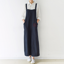 Load image into Gallery viewer, Loose Casual Linen Wide Leg Overalls For Women
