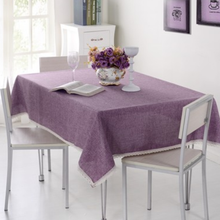 Load image into Gallery viewer, Linen Tablecloth, Pure Linen Tablecloth, Rustic Tablecloth, Wedding Tablecloth
