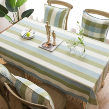 Load image into Gallery viewer, Linen Tablecloth,Striped Linen Tablecloth, Elegant Tablecloth, Christmas Tablecloth, Rustic Tablecloth