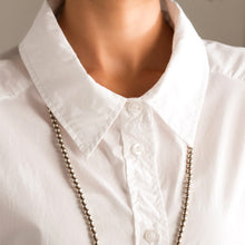 Load image into Gallery viewer, Simply White Long Sleeve Shirt Women Tops C1595A - FantasyLinen