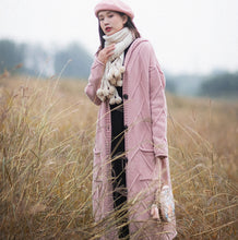 Load image into Gallery viewer, Long Cardigan Sweater, Cardigans for Women, Knit Cardigan Hooded
