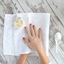Load image into Gallery viewer, Linen Face Towel . Body linen towels
