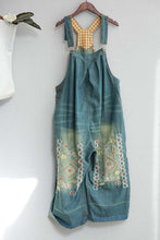 Load image into Gallery viewer, Blue Jeans Trousers Casual Loose Overalls Spring Jumpsuit For Women Q5851 - FantasyLinen
