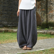 Load image into Gallery viewer, Cotton Linen Women Pants Autumn Women Trousers Casual Harem Pants
