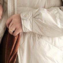 Load image into Gallery viewer, Black Puffer Coat, Puffer Jacket With Hoodie, Puffer Jacket Women
