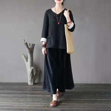 Load image into Gallery viewer, Wide Leg Pants for Women, Winter Corduroy Pants ,Women Trousers
