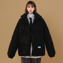 Load image into Gallery viewer, Oversize Corduroy Winter Warm Coats Women Jacket