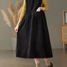 Load image into Gallery viewer, Dresses for Women, Midi Black Dress, Long Dress Winter

