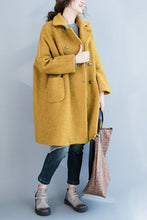 Load image into Gallery viewer, Wool Peacoat  Womens Wool Coats W1401 - FantasyLinen