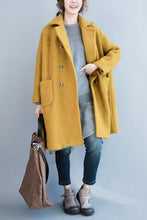 Load image into Gallery viewer, Wool Peacoat  Womens Wool Coats W1401 - FantasyLinen
