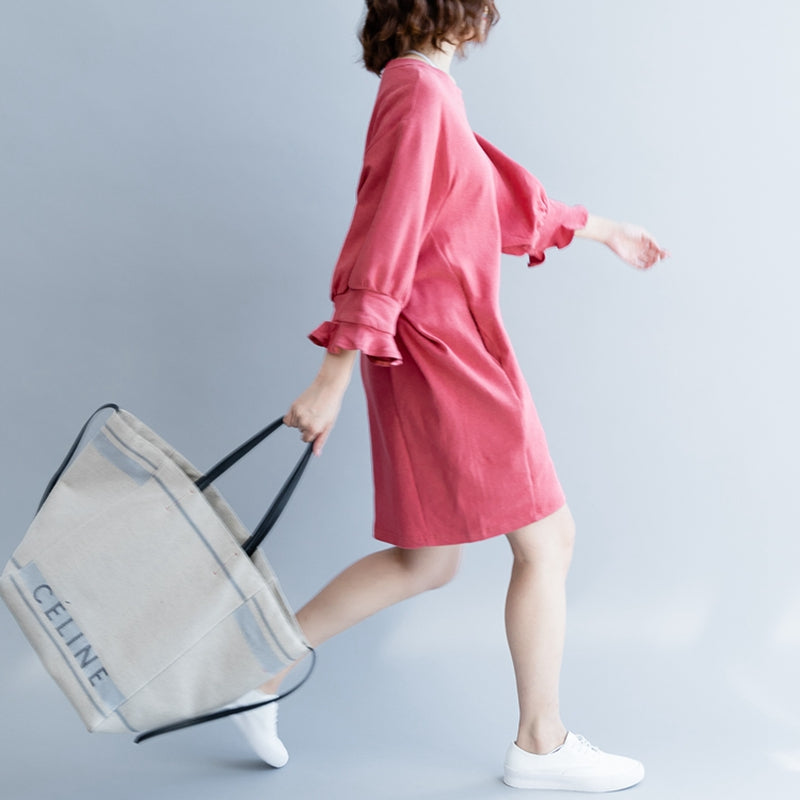 Casual Loose Cotton Shirt Dresses For Women Q2490 FantasyLinen Casual Loose Cotton Shirt Dresses For Women Q2490 FantasyLinen