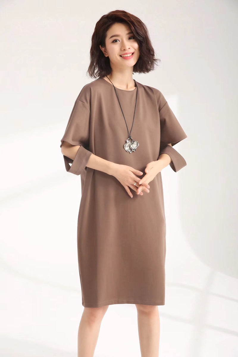 Casual Cute Cotton Dresses Women Loose Clothes 835 FantasyLinen Casual Cute Cotton Dresses Women Loose Clothes 835 FantasyLinen
