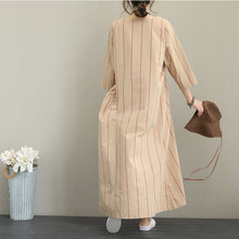 Load image into Gallery viewer, Striped Loose Maxi Dress For Women
