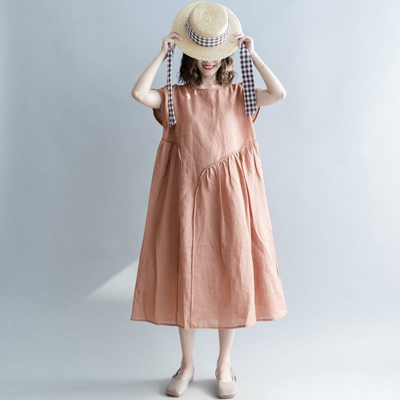 Vintage Plus Size Maxi Dresses Linen Clothes For Women Q1866 Vintage Plus Size Maxi Dresses Linen Clothes For Women Q1866