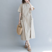 Load image into Gallery viewer, Simple Plus Size Maxi Dresses Women Casual Long Clothes Q1267