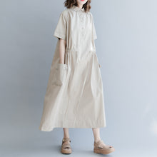 Load image into Gallery viewer, Simple Plus Size Maxi Dresses Women Casual Long Clothes Q1267
