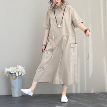 Load image into Gallery viewer, Fashion Fitted Long Shirt Dresses Women Casual Clothes Q1201
