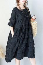 Load image into Gallery viewer, Women Summer Cute Cotton Doll Dress Long Clothes Q1953A
