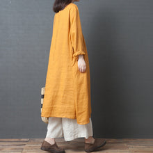 Load image into Gallery viewer, Loose Plus Size Linen Dresses For Women Q1210

