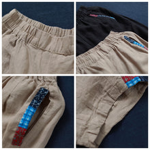 Load image into Gallery viewer, Women Summer Loose Cotton Linen Casual Pants Simple Harem Trousers K20051
