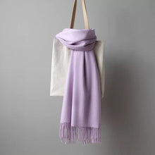 Load image into Gallery viewer, Simple Wool Warm Long Scarf Women Accessories  Christmas gift Thanksgiving gift
